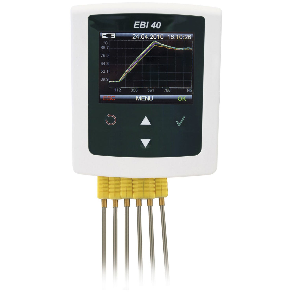 Datalogger de temperatura multicanal - Rango (-200...1200) ºC