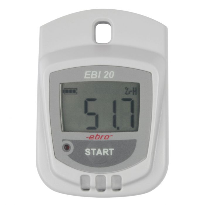 Datalogger EBRO de temperatura y humedad - Rango (-30…70) ºC y (0...100) %Hr