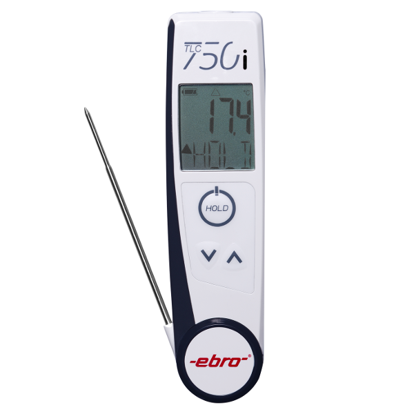 Termómetro EBRO TLC 750i Dual con sonda e infrarrojos