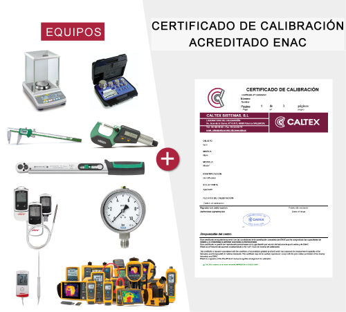 Equipos con Certificado de Calibracion ENAC